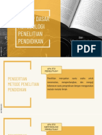 Kelompok 1 Metopen - Konsep Dasar Metopen Pendidikan - UD 20 B PDF