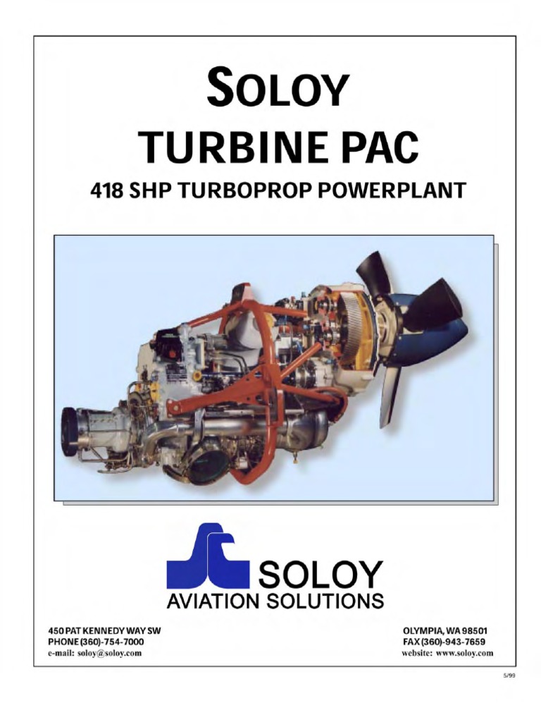 Soloy Turbine Pac STC Powerplant Overview | PDF