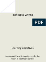 Learn Reflective Writing