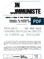 Action Communiste N°3 - Janvier 1981 PDF