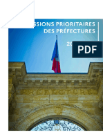 Missions Prioritaires Des Préfectures 2022-2025 22-04-22