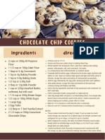 Illustrative Cake Recipe Card PDF