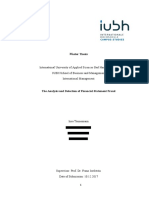 The Analysis and Detection of Financial Statement Fraud PDF