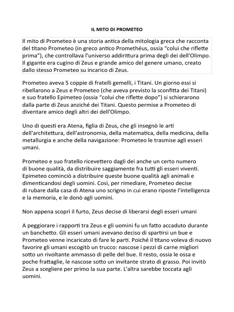 IL MITO DI PROMETEO.docx PDF