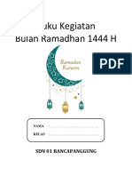 Buku Kegiatan Ramadhan 1