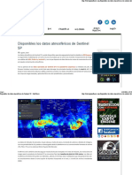 Disponibles Los Datos Atmosféricos de Sentinel 5P - Gis&Beers