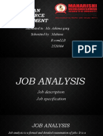 Job Analysis HRM