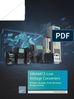 Sinamics LV Drives Family Brochure PDF
