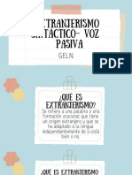 Extranjerismo Sintáctico PDF
