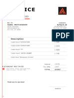 White IT Company Professional Service Invoice