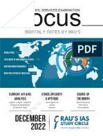 Rau's IAS Focus December 2022 PDF