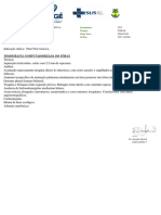 TC tórax revela fibrose pulmonar e derrame pleural