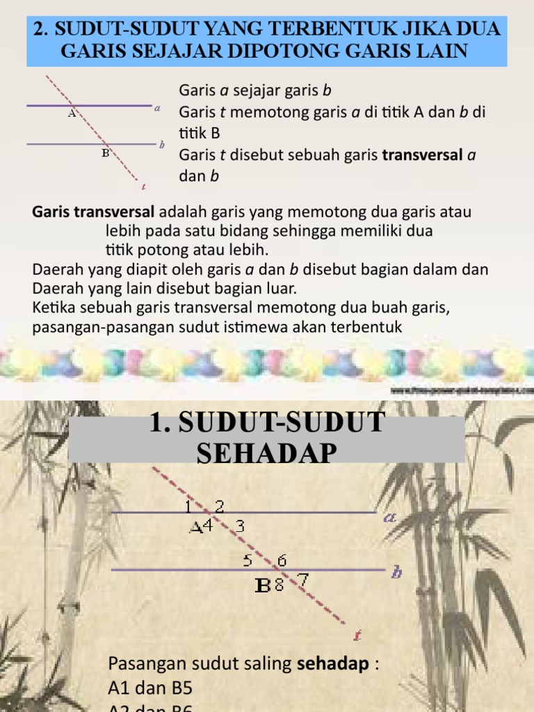 5.C.2. Hubungan Sudut Pada Dua Garis Sejajar | PDF