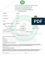 Proficiency Gurantors Form PDF