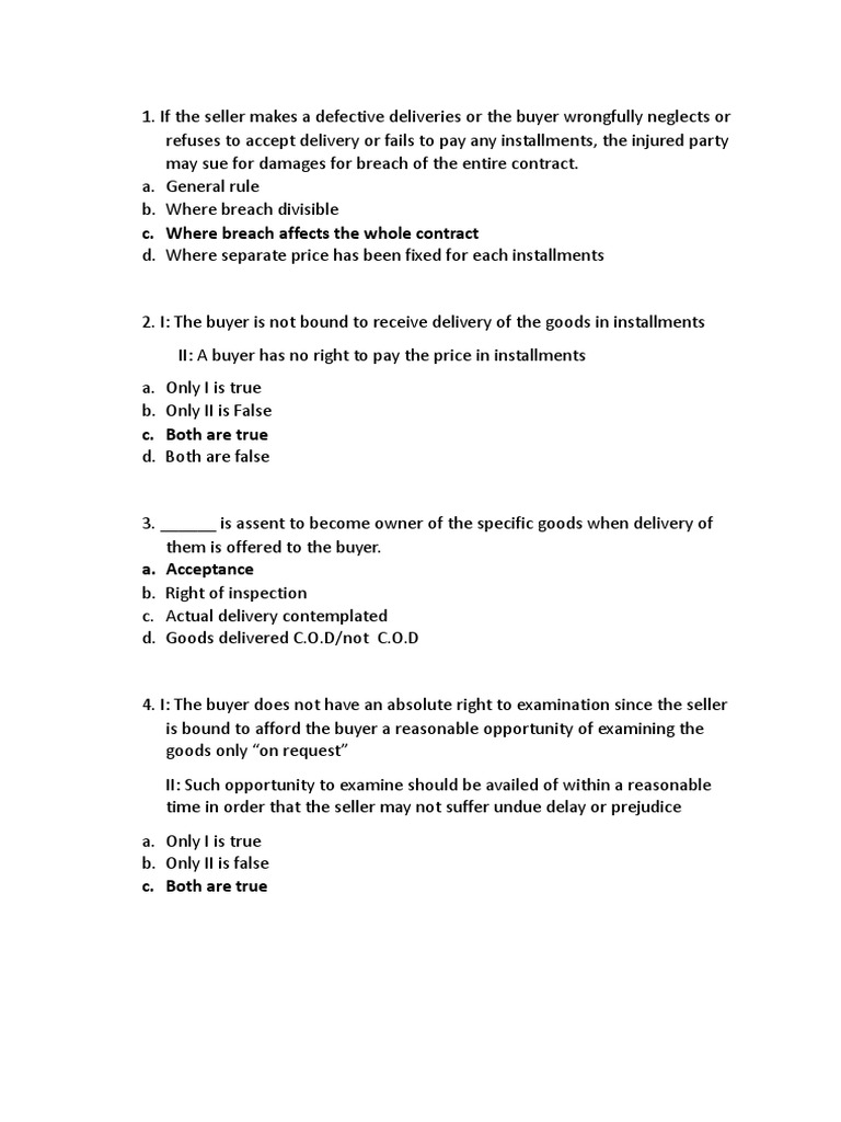Sales Agreement and Breach Remedies | PDF