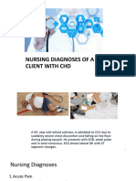 Nursing Diagnoses of A Client With CHD
