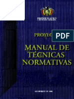 Tecnicas Normativas Manual