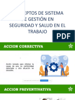 Conceptos de Sistema de Gestiòn SST