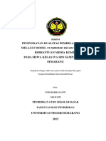 Peningkatan Kualitas Pembelajaran Ipa Melalui Model Numbered Heads Together Berbantuan Media Komik Pada Siswa Kelas Iva SDN Sampangan 02 Semarang