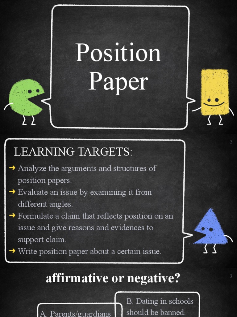 Position Paper | PDF