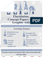 Elucidation, Concept Papers and Graphic Aids