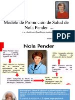 Modelo de Promoción de Salud de Nola Pender