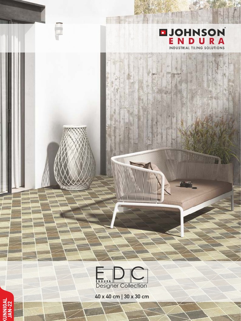 Johnson Endura EDC 40x40 30x30cm 10mm Kunigal Nov 21 PDF Flooring