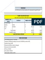 Ejercicio 2 Costo Estandar 2023-1