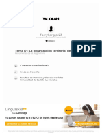 Wuolah-Free-Tema 17 - La Organización Territorial Del Estado PDF