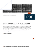 Psychoanalytic Criticism