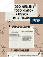 Metodo Muller y Newton Raphson Grupo 1 PDF