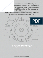 Electrician Printable CV by Slidesgo