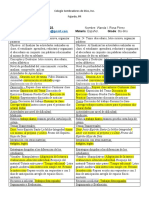 Fecha: 24 y 26 de Enero de 2022. Nombre: Wanda I. Rosa Pérez Materia: Español. Grado: 6to-9no