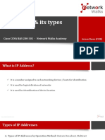 Lecture PPT - IP Address and Its Types v2.2