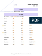 La Date en Japonais - S15 - Ch1 PDF