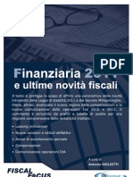 FINANZIARIA 20111