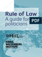 Rule of Law A Guide For Politicians PDF