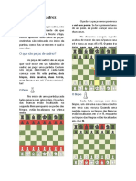 As 6 peças de xadrez: onde colocar e como se movem