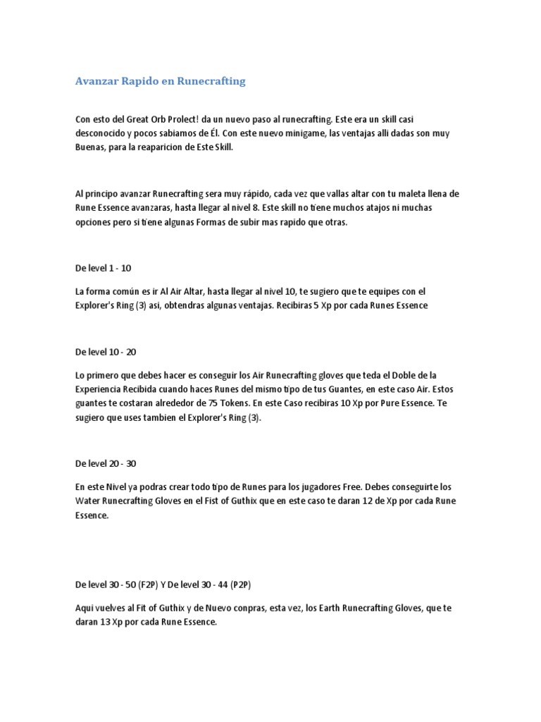 Osrs | PDF