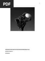 Download Vision Based Shape Identification and Positioning Robotic Arm - Lynx Motion by Arjun Pratap Singh SN64349969 doc pdf