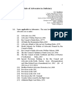 Role of Advocates in Judiciary PDF