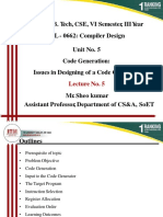 5 Issues in Designing of A Code Generator PDF