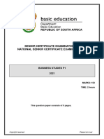 Business Studies P1 May-June 2021 Eng