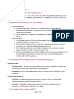 Entrepreneurship and SMEs Midterm and Final Exam Keywords Answers