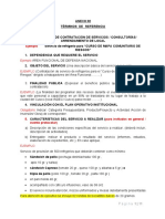 Terminos de Referencia Refrigerios