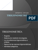 TRIGONOMETRÍA