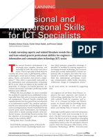 Professional and Interpersonal Skills For ICT PDF