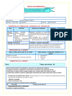 Sesion y Ficha PDF