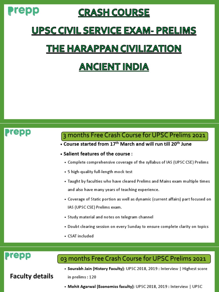 L02 The HARAPPAN Civilization PDF PDF