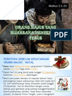 Khotbah Rohani Orang Majus Datang Menyembah YESUS Diedit Pada 14 Februari 2017